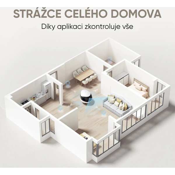 Enabot EBO Air 2 biela - IP kamery - Obrázok QY8L000K01