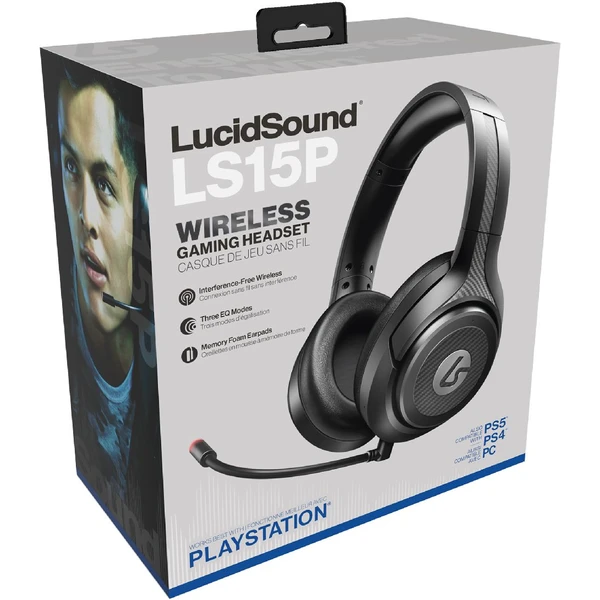 LucidSound LS15P Wireless Stereo Gaming Headset pre PlayStation 4/5 - Slúchadlá - Obrázok QZC9700301
