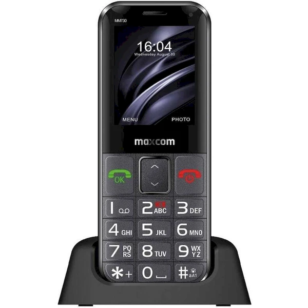 MaxCom MM730 čierny - Mobilné telefóny - Obrázok QZHI000K01