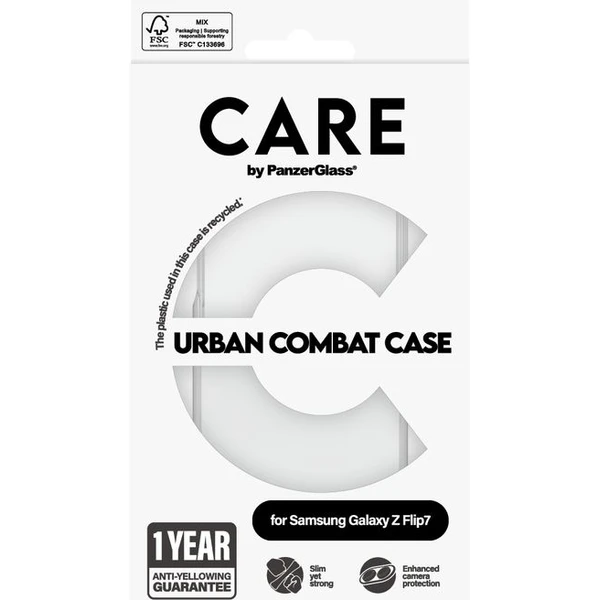 PanzerGlass® CARE Urban kryt Samsung Galaxy Z Flip7 číry - Puzdra - Obrázok QZQE000K01
