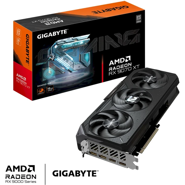 GIGABYTE AMD Radeon RX 9070 XT GAMING 16G - Grafické karty - Obrázok QZZJ000K01