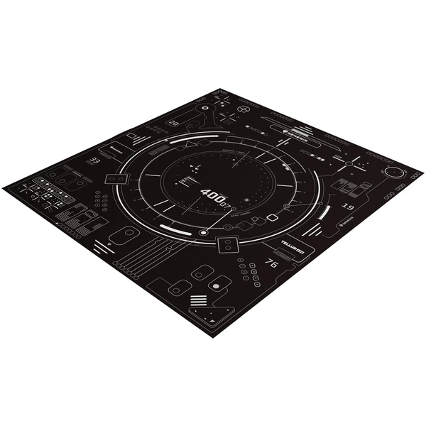 Genesis TELLUR 400 SQUARE HUD podložka pod stoličku - Podložky pod stoličky - Hlavný obrázok