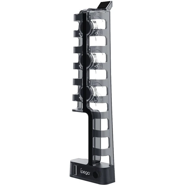 iPega P5S005 Prídavné Chladenie s RGB pre PS5 Slim číre - Konzolové príslušenstvo - Obrázok R042000N01