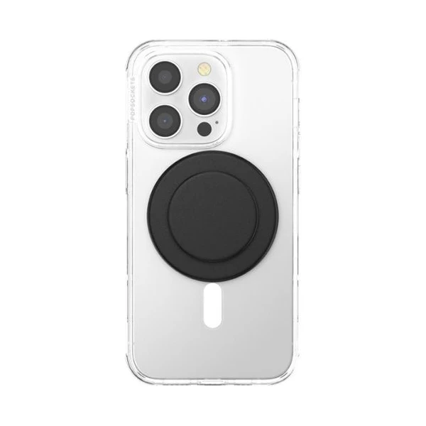 PopSockets PopGrip MagSafe (Round) čierny (MagSafe All) - Držiaky - Obrázok R096000J01