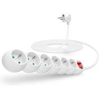 CONNECT IT predlžovací kábel 230V 6 zásuviek s vypínačom 5m biely - Zásuvky