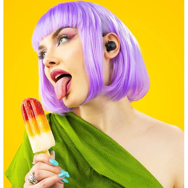 Niceboy Podsie 4 POP Onyx bezdrôtové slúchadlá čierna - Slúchadlá - Obrázok R0LF000O01