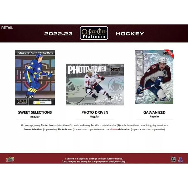 Hokejové karty Upper Deck O-Pee-Chee Platinum Hockey Blaster Box 2022-23 - Hokejové karty - Obrázok R0M3000L01