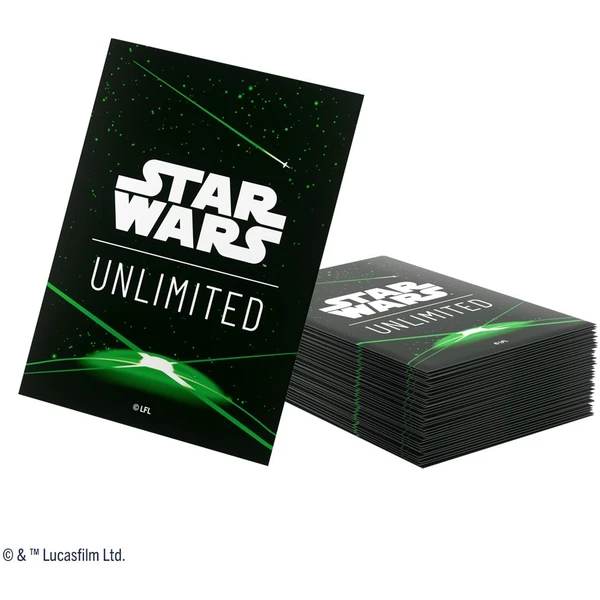 Gamegenic - Star Wars: Unlimited Art Sleeves - Card Back Green - Obaly na karty - Obrázok R105000O01