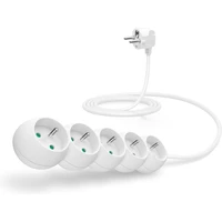 CONNECT IT predlžovací kábel 230V 5 zásuviek bez vypínača 2m biely - Zásuvky