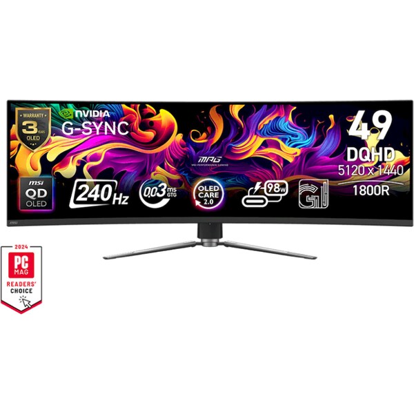 E-shop MSI MPG 491CQPX QD-OLED herný monitor 49'