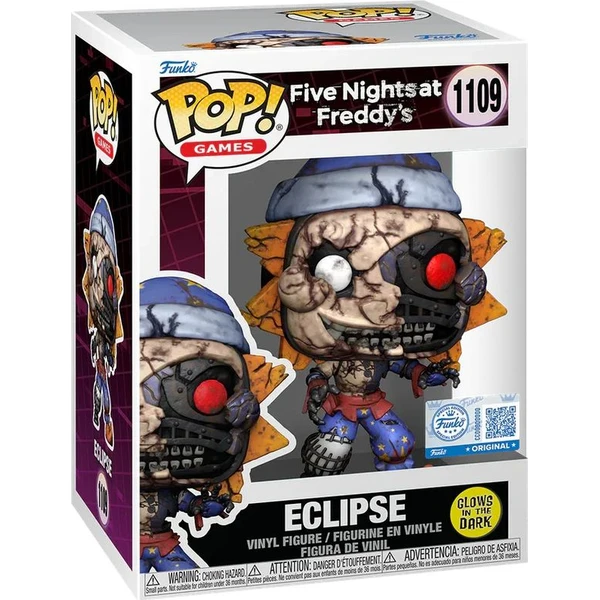Funko POP! #1109 Games: Five Nights na Freddy's Security Breach - Eclipse (GITD) - Funko POP! - Obrázok R1JM000K01