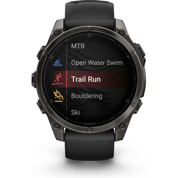 Garmin fenix 8 AMOLED Sapphire 43 mm tmavosivé - Inteligentné hodinky - Obrázok R1LG000J01