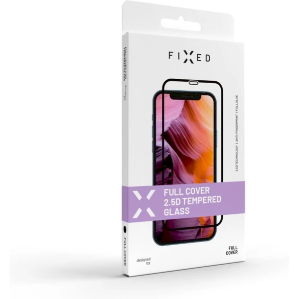 FIXED 2,5D Full-Cover tvrdené sklo Samsung Galaxy S24 FE čierne - Ochranné fólie a sklo - Obrázok R1N9000N01