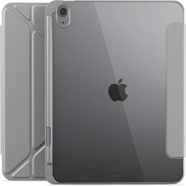 iWant Hero flipové púzdro Apple iPad Air 11" (2025) šedé - Puzdra - Hlavný obrázok