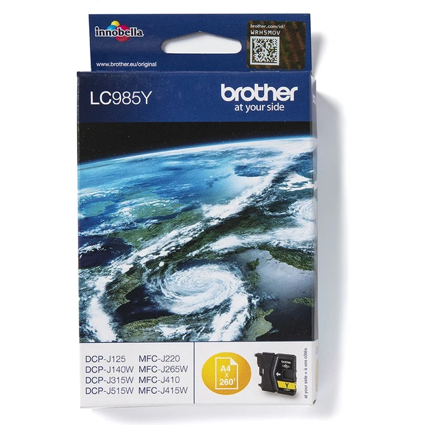 Brother LC985Y atrament žltý - Tonery - Hlavný obrázok
