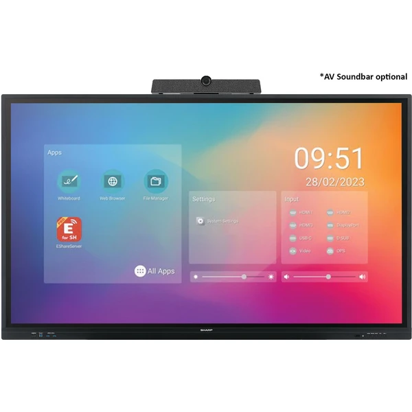 Sharp PN-LC652 interaktívny displej 65" - Veľkoformátové displeje - Obrázok R216000J01