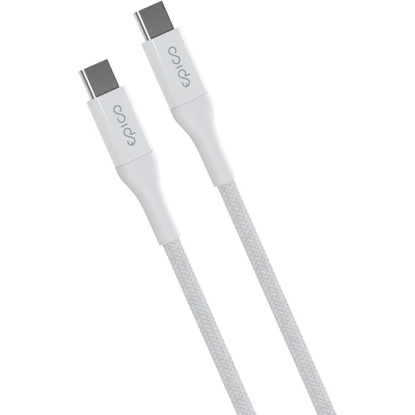 Epico USB-C/USB-C napájací kábel 100W 2m biely - Káble a redukcie - Obrázok R245000O01