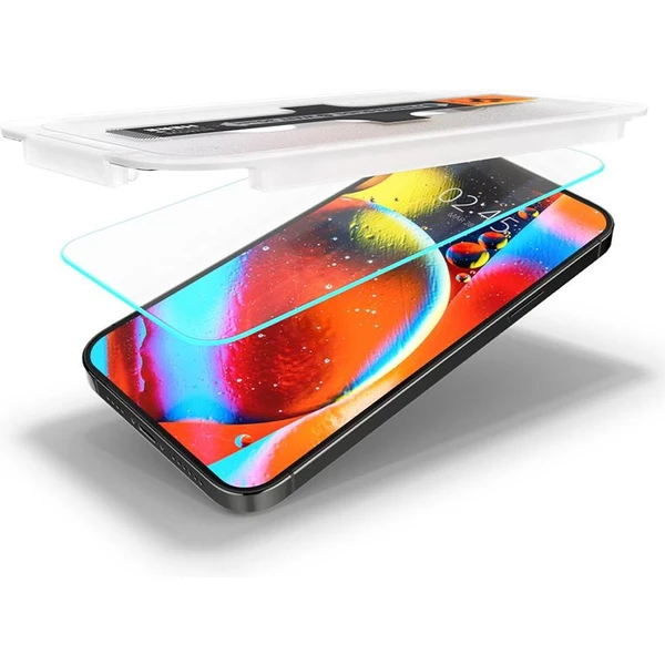 Spigen Glas tR EZ Fit tvrdené sklo 2 ks iPhone 14 Plus/13 Pro Max číre - Ochranné fólie a sklo - Obrázok R2EWF00101