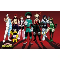 Plagát My Hero Academia - Line Up (78) - Plagáty