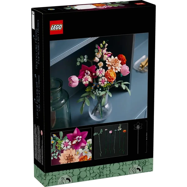 LEGO Botanicals 10342 Krásna kytica ružových kvetov - LEGO - Obrázok R2HE000L01