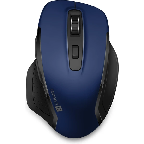 CONNECT IT Dual SmartSwitch bezdrôtová myš, USB-A + C (+1x AA batéria zadarmo) modrá - Myši - Obrázok R2N0000P01