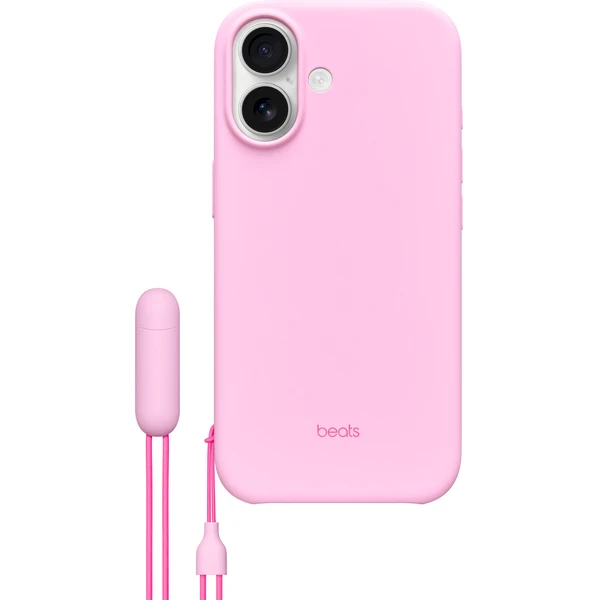 Apple Beats kryt so stojanom na iPhone 17 s MagSafe kamienkovo ??ružový - Puzdra - Hlavný obrázok