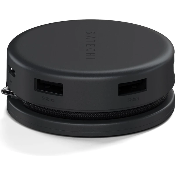 Satechi OntheGo 7v1 USB multiportový Hub čierny - USB huby - Obrázok R30N000K01