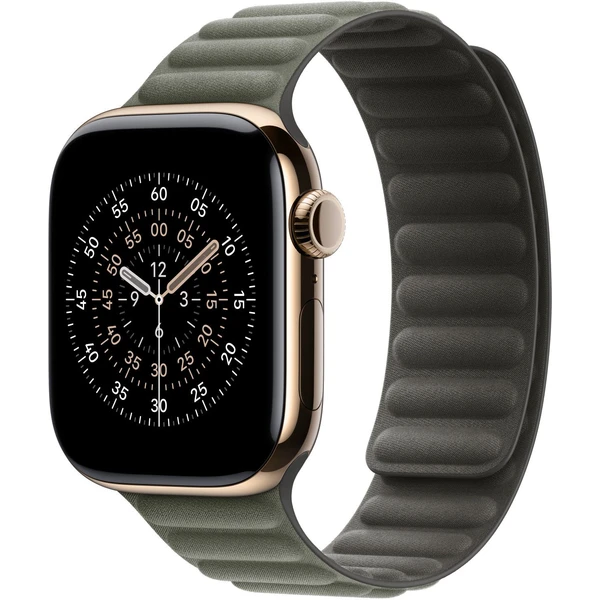 Apple Watch 42/41/40/38mm šalviovo šedý magnetický ťah S/M - Remienky - Hlavný obrázok