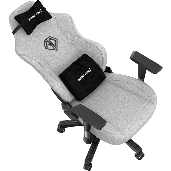 Anda Seat Phantom 3 L látkové herné kreslo sivé - Stoličky - Obrázok R354000P01