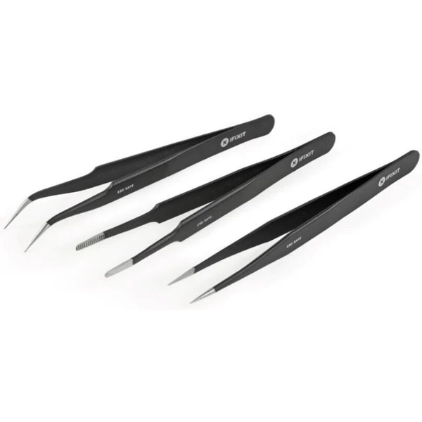iFixit Precision Tweezers Set Pro sada 3 pinziet - Náradie - Hlavný obrázok