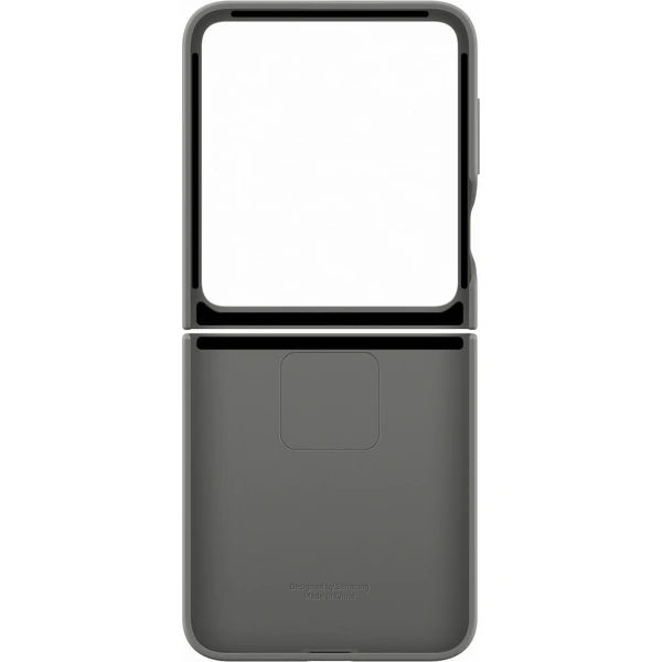 Samsung Silicone Case kryt Galaxy Z Flip6 sivý - Puzdra - Obrázok R3E7000L01