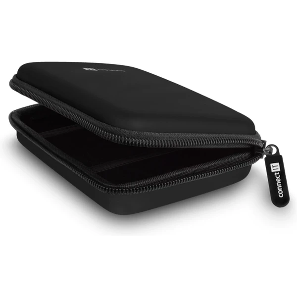 CONNECT IT HardShellProtect pevné škrupinové ochranné púzdro na 2,5" HDD čierna - Puzdra - Obrázok R3N0000J01