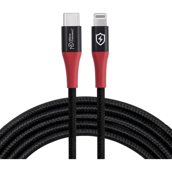 MicroConnect Safe Charge USB-C - Lightning Data Blocker kábel 1.5m