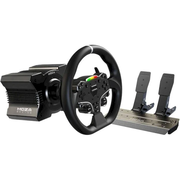 Moza Racing herný set - R5 základňa + ES add-on volant + SRP-Lite pedále + držiak Moza Racing R5 RS2 - Volanty - Hlavný obrázok