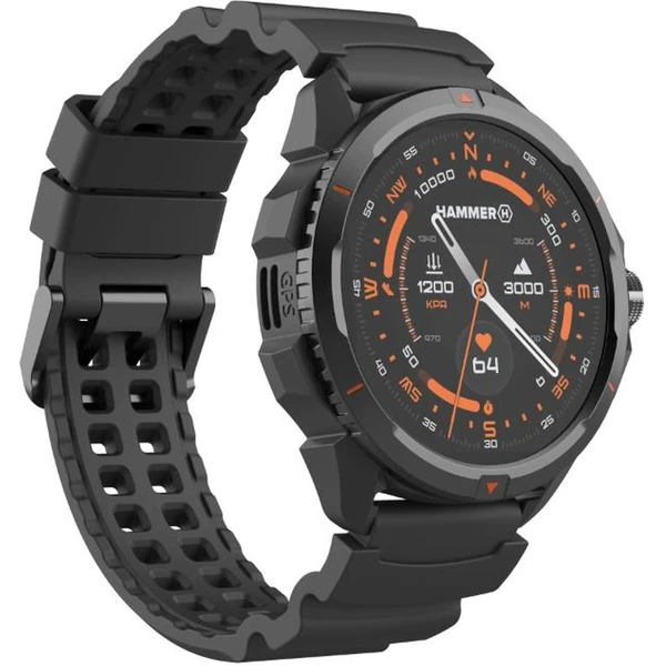 myPhone Hammer Watch 2 múdre hodinky oranžovo-čierne - Inteligentné hodinky - Obrázok R3XF000N01