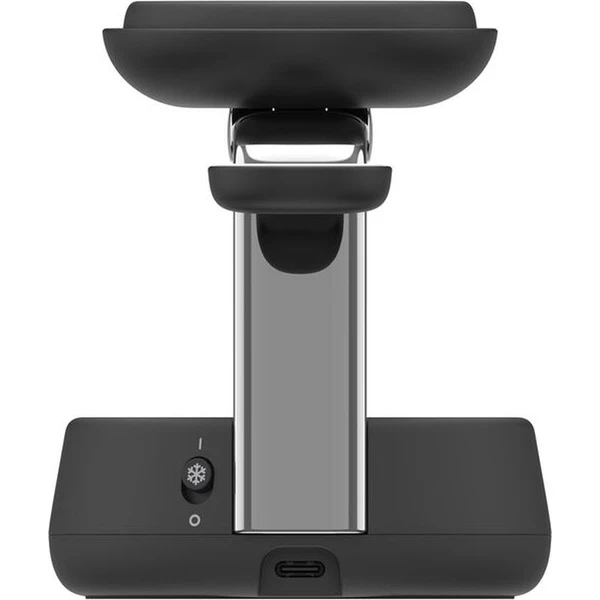 Belkin UltraCharge™ PRO Qi2 25W 3v1 MagSafe nabíjačka pre iPhone/Apple Watch/AirPods tmavo šedá - Nabíjačky - Obrázok R3ZM000K01