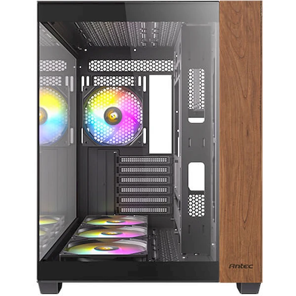 Antec CX800 Wood ARGB hnedá - Počítačové skrine - Obrázok R43P000K01