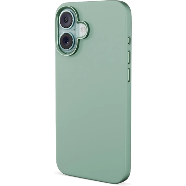 Epico Mag+ Silicone kryt pro iPhone 16 Plus mátově zelená - Puzdra - Obrázok R46C000L01