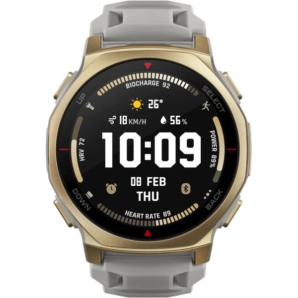 Amazfit T-Rex 3 Pro 44mm šikovné hodinky sivé - Inteligentné hodinky - Obrázok R48K000K01