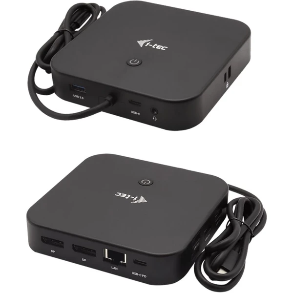 i-tec USB-C Dual Display Docking Station with Power Delivery 100 W - Dokovacie stanice - Hlavný obrázok
