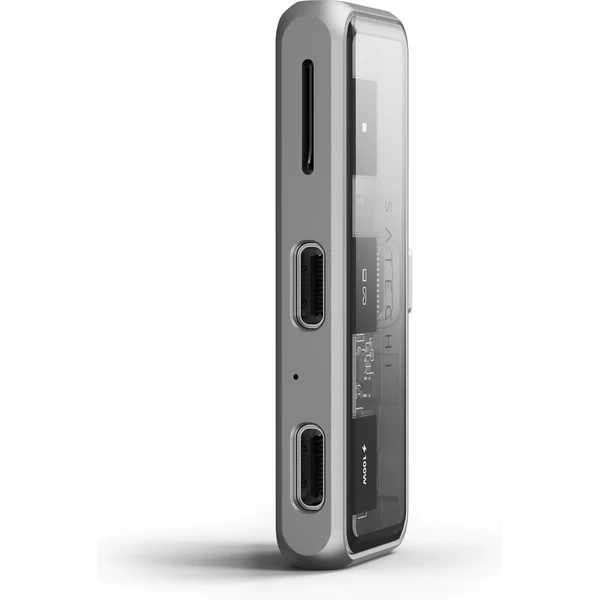 Satechi Mobile XR Hub s duálnym USB-C a microSD vesmírne šedý - USB huby - Obrázok R4BF000O01