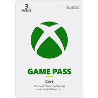 Microsoft Xbox Game Pass Core 3 mesiace - Digitálne kredity