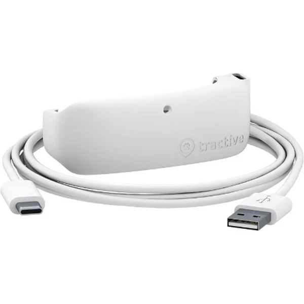 Tractive USB-A napájací kábel pre GPS DOG 4/CAT 4 biely - Káble a redukcie - Hlavný obrázok