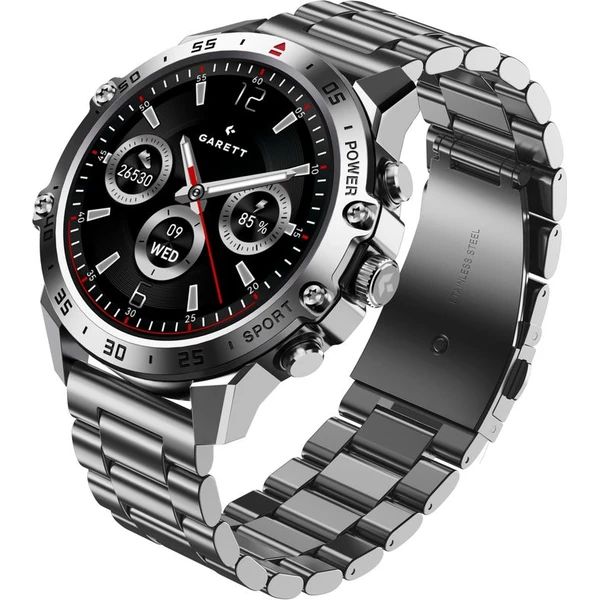 Garett Smartwatch V14 strieborné - Inteligentné hodinky - Hlavný obrázok