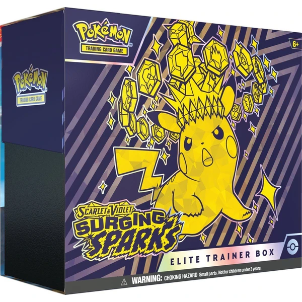 Pokémon TCG: SV08 Surging Sparks - Elite Trainer Box - Pokémon karty - Hlavný obrázok