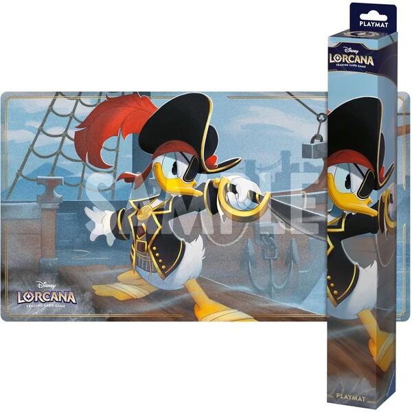 Disney Lorcana: Azurite Sea - Playmat Donald Duck - Buccaneer Playmat Elsa - The Fifth Spirit, Frozi