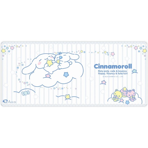 Akko x Cinnamoroll Star podložka pod myš a klávesnicu