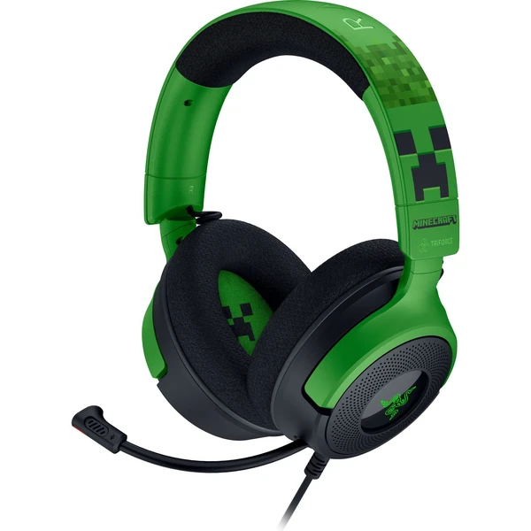 Razer Kraken V4 X Minecraft Ed. herné slúchadlá čierna - Slúchadlá - Hlavný obrázok