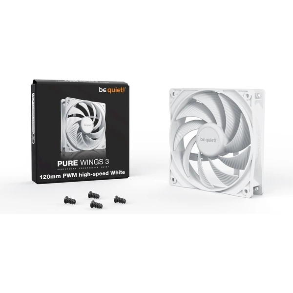 Be quiet! Pure Wings 3 120mm PWM high-speed biely - Ventilátory pre PC - Obrázok R63B000L01