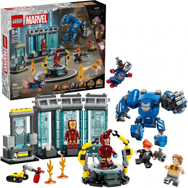 LEGO Marvel 76315 Iron Man a jeho laboratórium: Sieň brnenia - LEGO - Hlavný obrázok